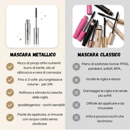 Mascara Metallico - Volume Estremo & Lunga Tenuta